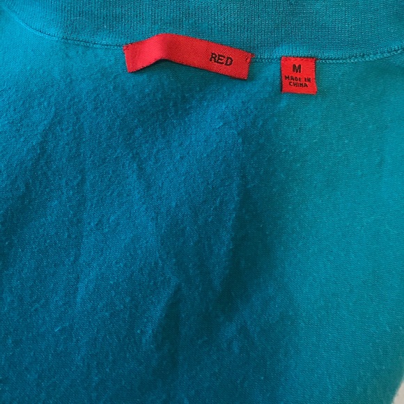 Turquoise Cardigan with Rosettes - M - Picture 3 of 3